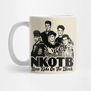 NKOTB 80s style classic Mug